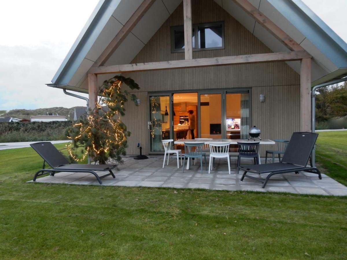 Aan Noordzee Villa Veranda Sint Maartensvlotbrug エクステリア 写真